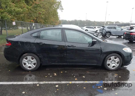 2013 Dodge Dart Aero из США, поврежденный, VIN 1C3CDFAH2DD316205